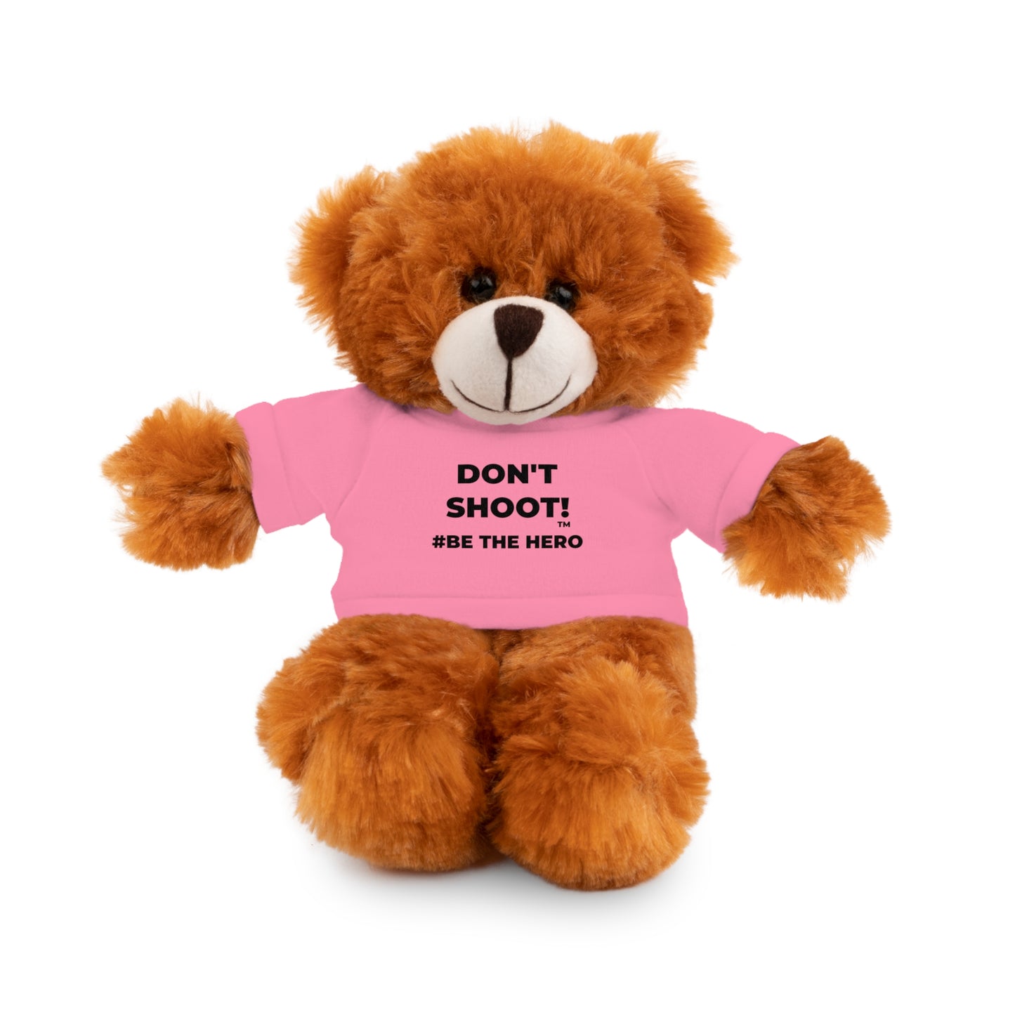DON'T SHOOT! #BE THE HERO™ PLUSH COMPANION WORLDWIDE