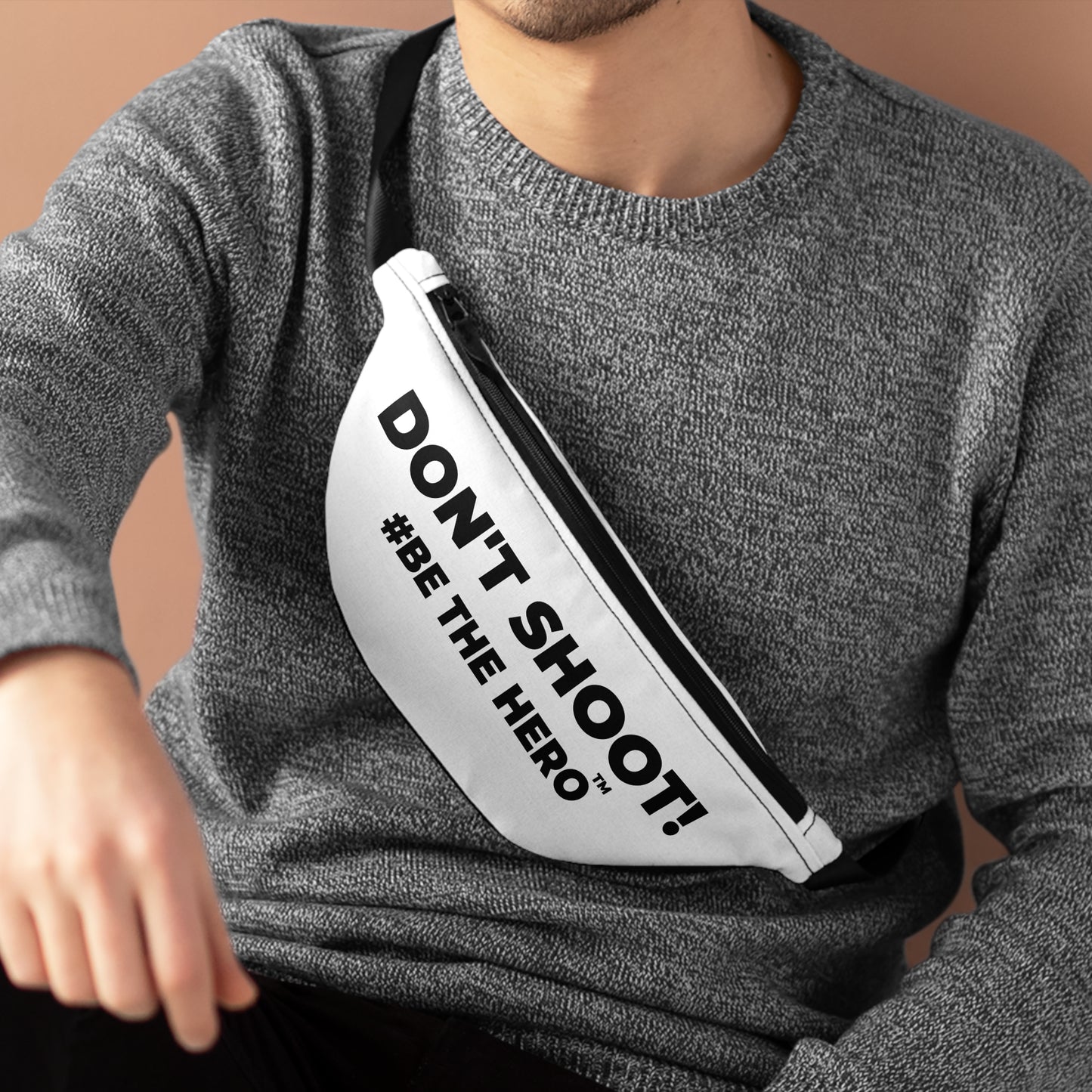DON'T SHOOT! #BE THE HERO™ FANNY PACK WORLDWIDE SHIPPING