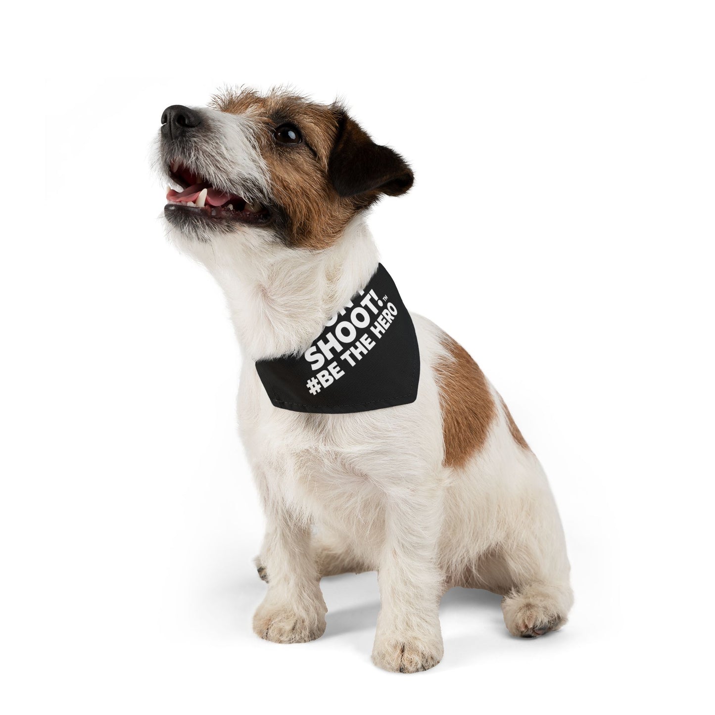 DON'T SHOOT! #BE THE HERO™ PET BANDANA WORLDWIDE SHIPPING