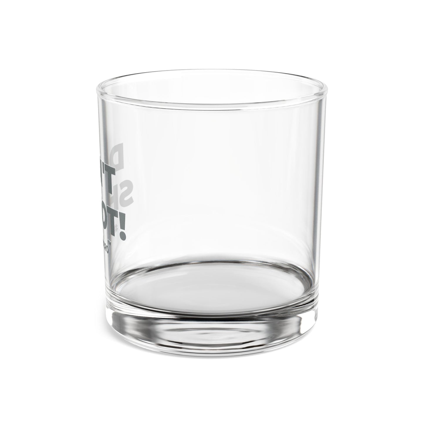 DON'T SHOOT! #BE THE HERO™ ROCKS GLASS WORLDWIDE SHIPPING