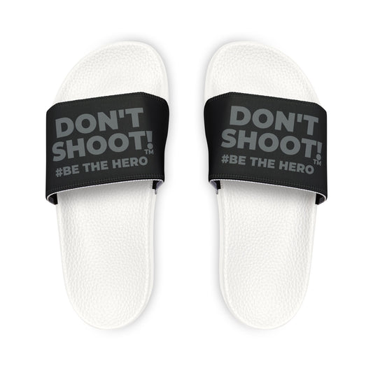 DON'T SHOOT! #BE THE HERO™ MEN'S SANDALS WORLDWIDE SHIPPING
