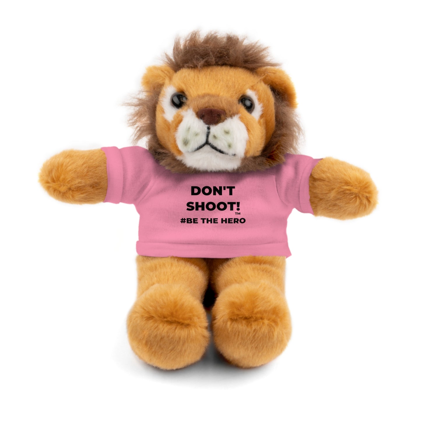 DON'T SHOOT! #BE THE HERO™ PLUSH COMPANION WORLDWIDE