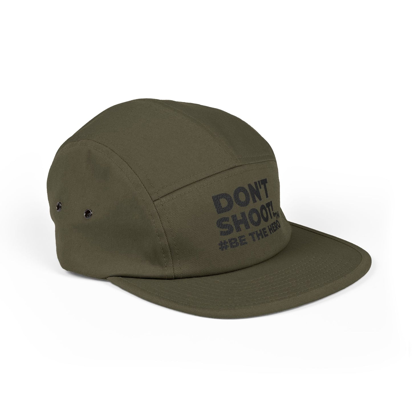 DON'T SHOOT! #BE THE HERO™ 5 PANEL CAP WORLDWIDE SHIPPING