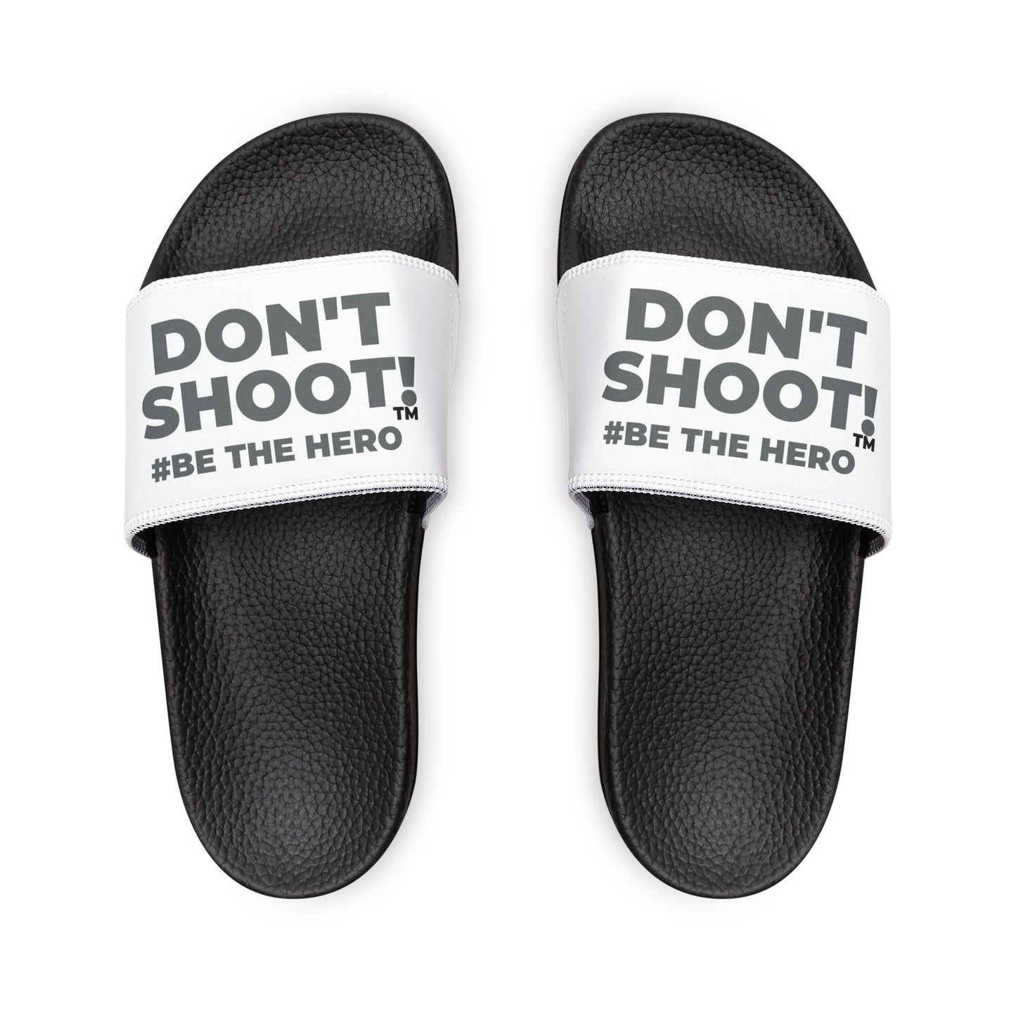 DON'T SHOOT! #BE THE HERO™ MEN'S SANDALS WORLDWIDE SHIPPING