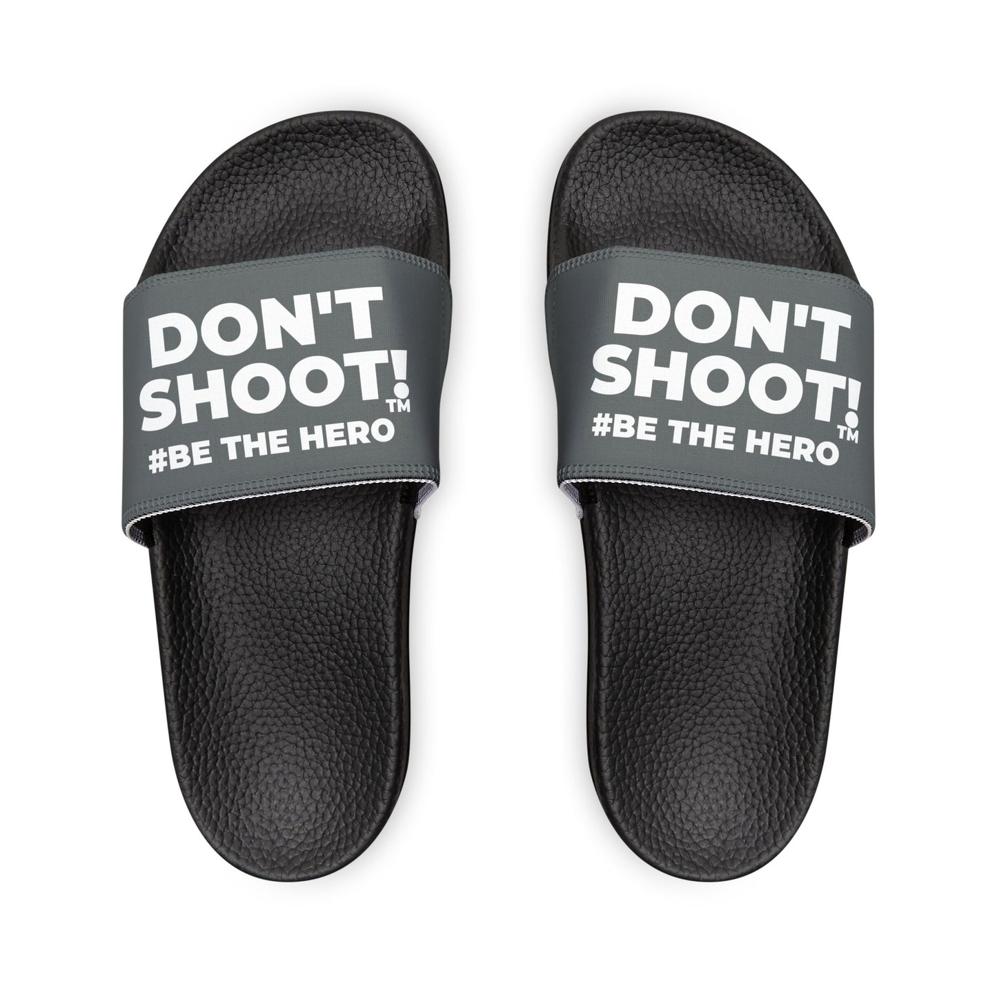 DON'T SHOOT! #BE THE HERO™ MEN'S SANDALS WORLDWIDE SHIPPING