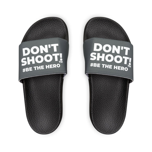 DON'T SHOOT! #BE THE HERO™ MEN'S SANDALS WORLDWIDE SHIPPING