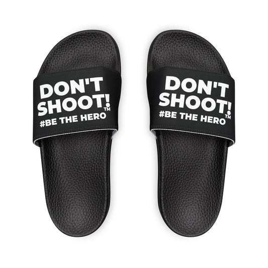 DON'T SHOOT! #BE THE HERO™ MEN'S SANDALS WORLDWIDE SHIPPING