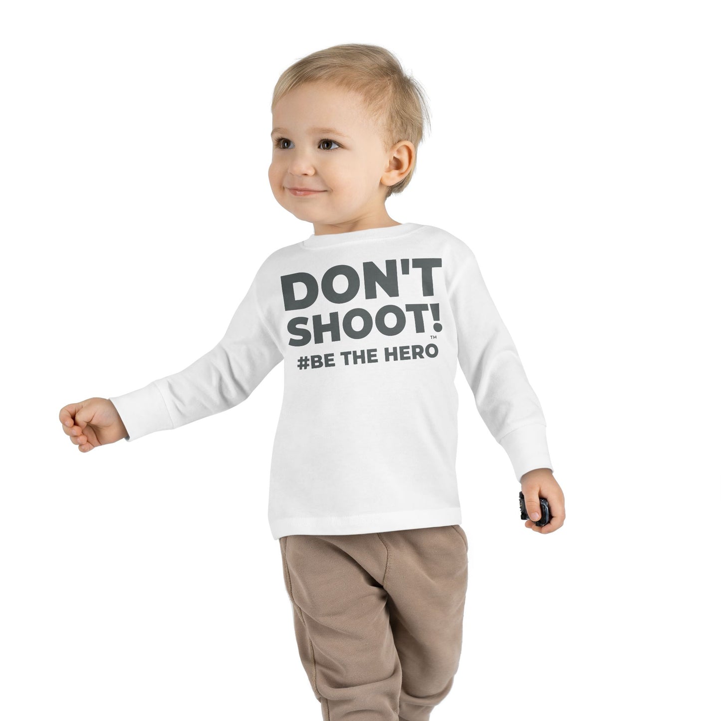 DON'T SHOOT! #BE THE HERO™ TODDLER TEE WORLDWIDE SHIPPING