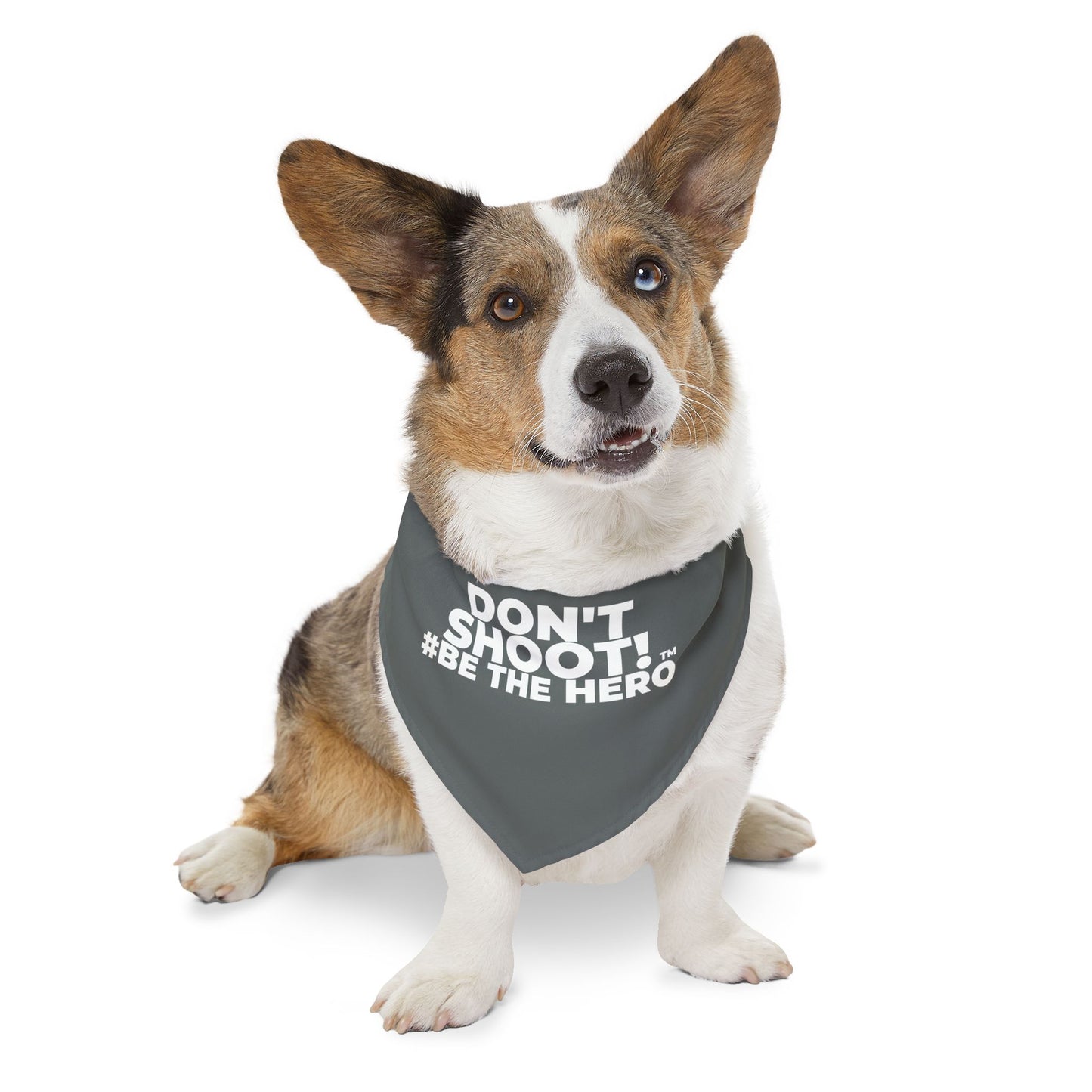 DON'T SHOOT! #BE THE HERO™ PET BANDANA WORLDWIDE SHIPPING