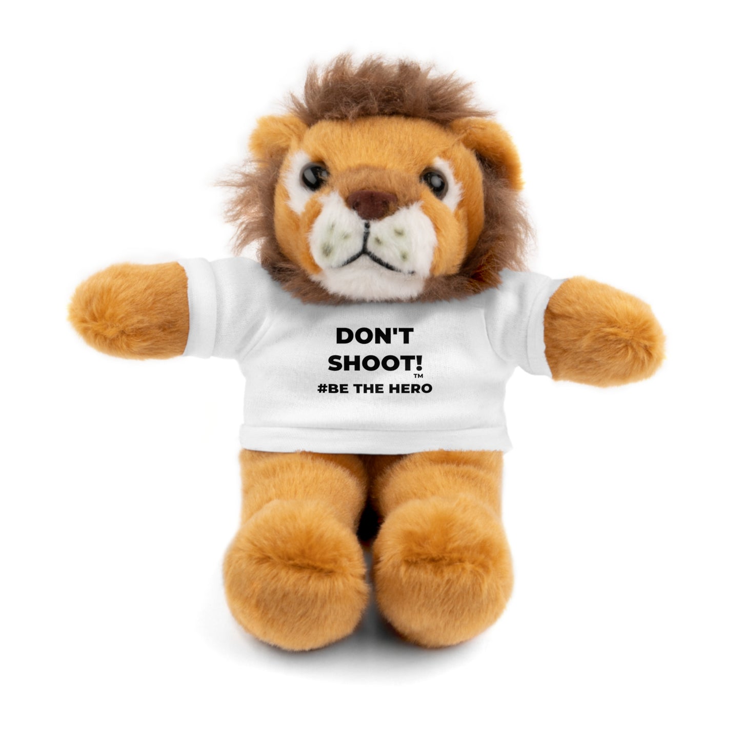 DON'T SHOOT! #BE THE HERO™ PLUSH COMPANION WORLDWIDE