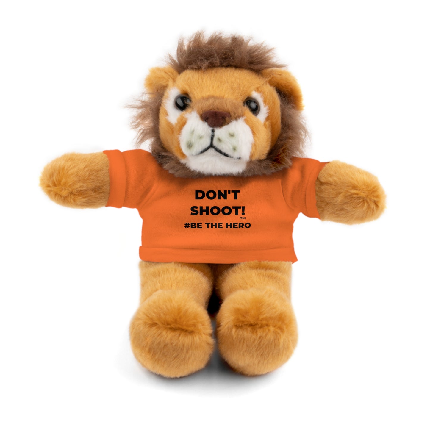 DON'T SHOOT! #BE THE HERO™ PLUSH COMPANION WORLDWIDE