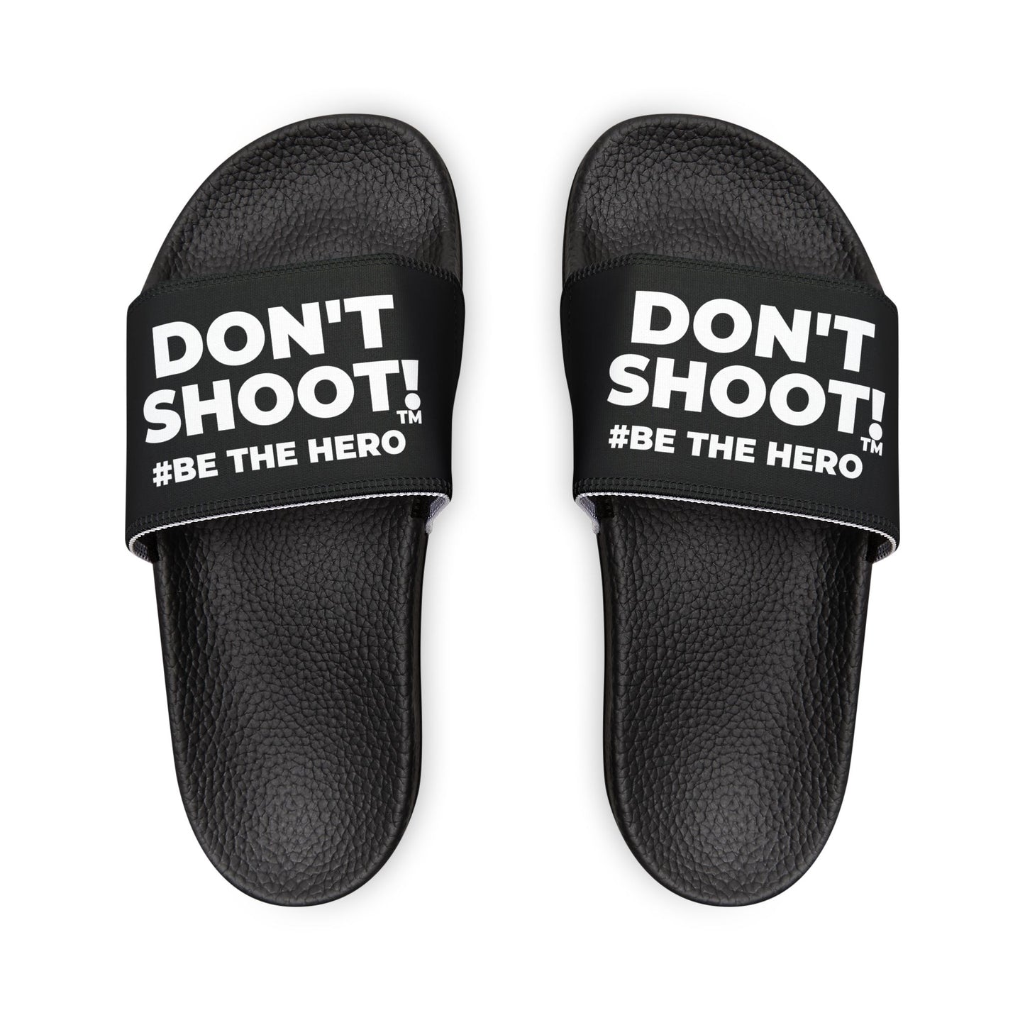 DON'T SHOOT! #BE THE HERO™ MEN'S SANDALS WORLDWIDE SHIPPING