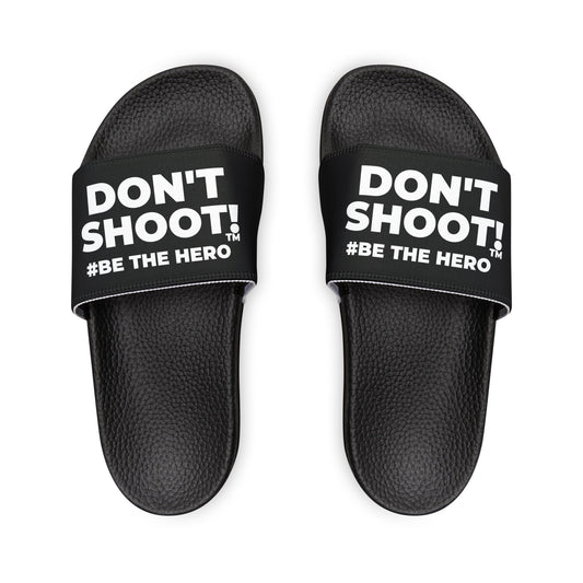 DON'T SHOOT! #BE THE HERO™ MEN'S SANDALS WORLDWIDE SHIPPING