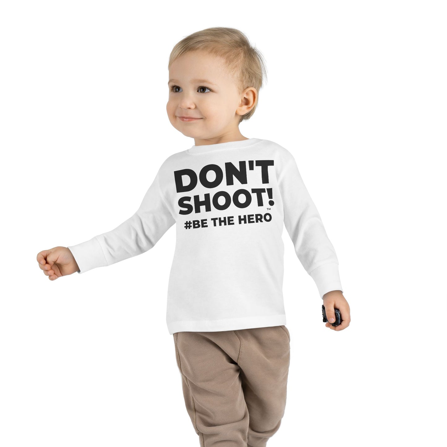 DON'T SHOOT! #BE THE HERO™ TODDLER TEE WORLDWIDE SHIPPING