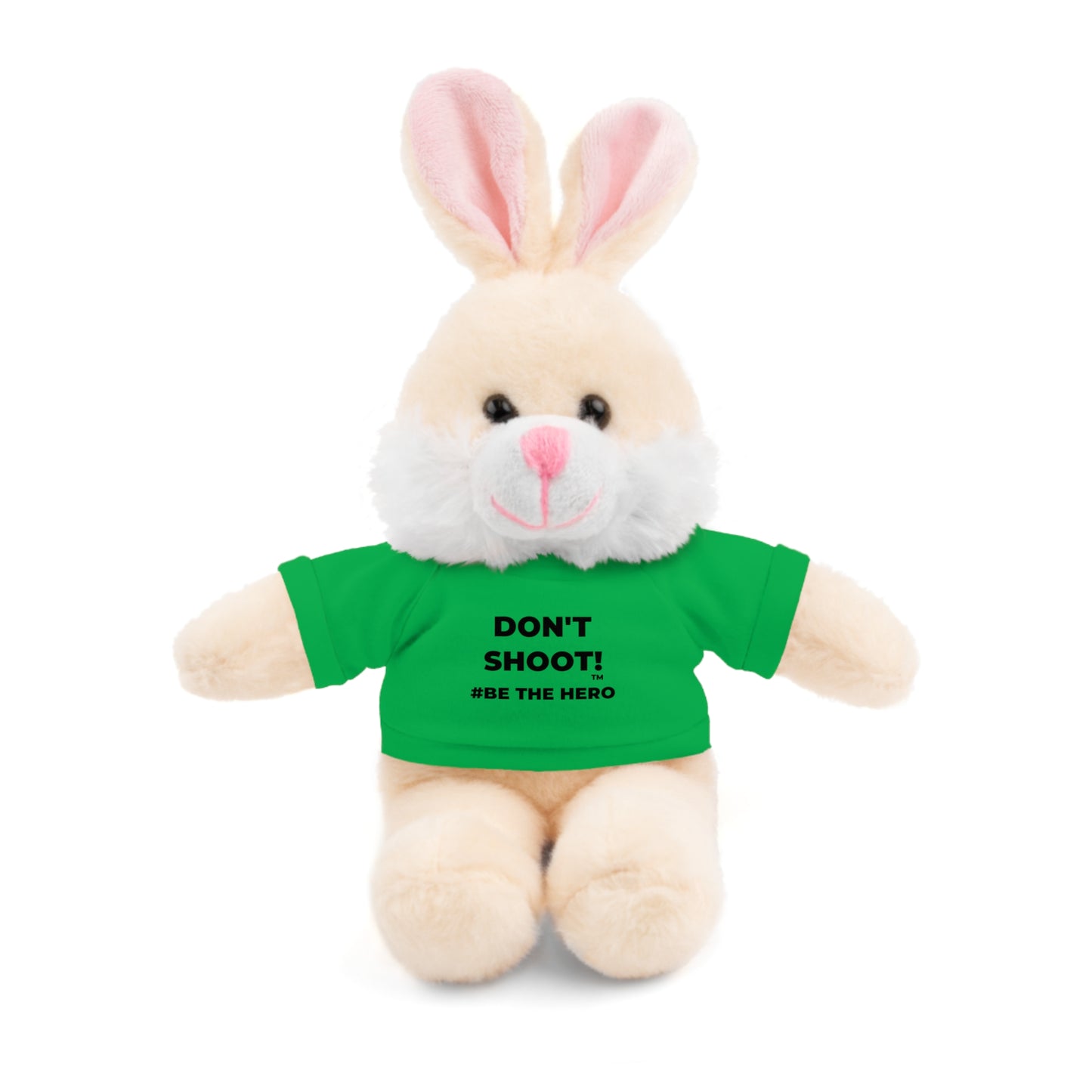 DON'T SHOOT! #BE THE HERO™ PLUSH COMPANION WORLDWIDE