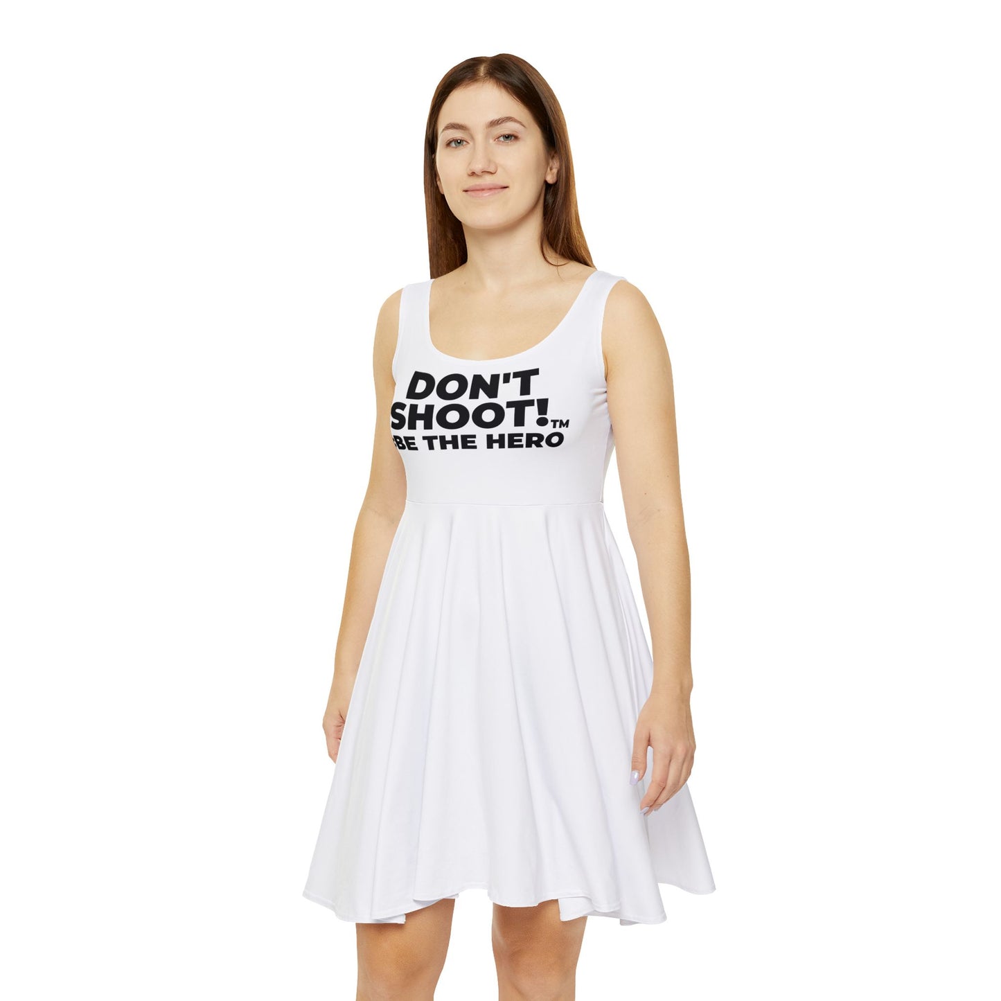 DON'T SHOOT! #BE THE HERO™ SKATER DRESS WORLDWIDE