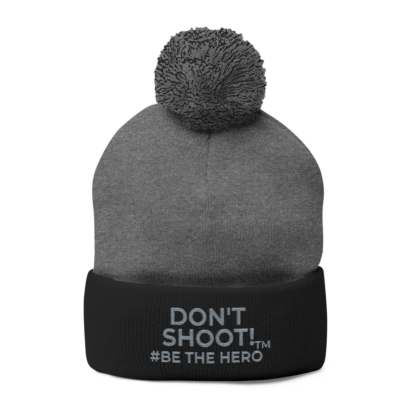 DON'T SHOOT! #BE THE HERO™ POM-POM BEANIE WORLDWIDE