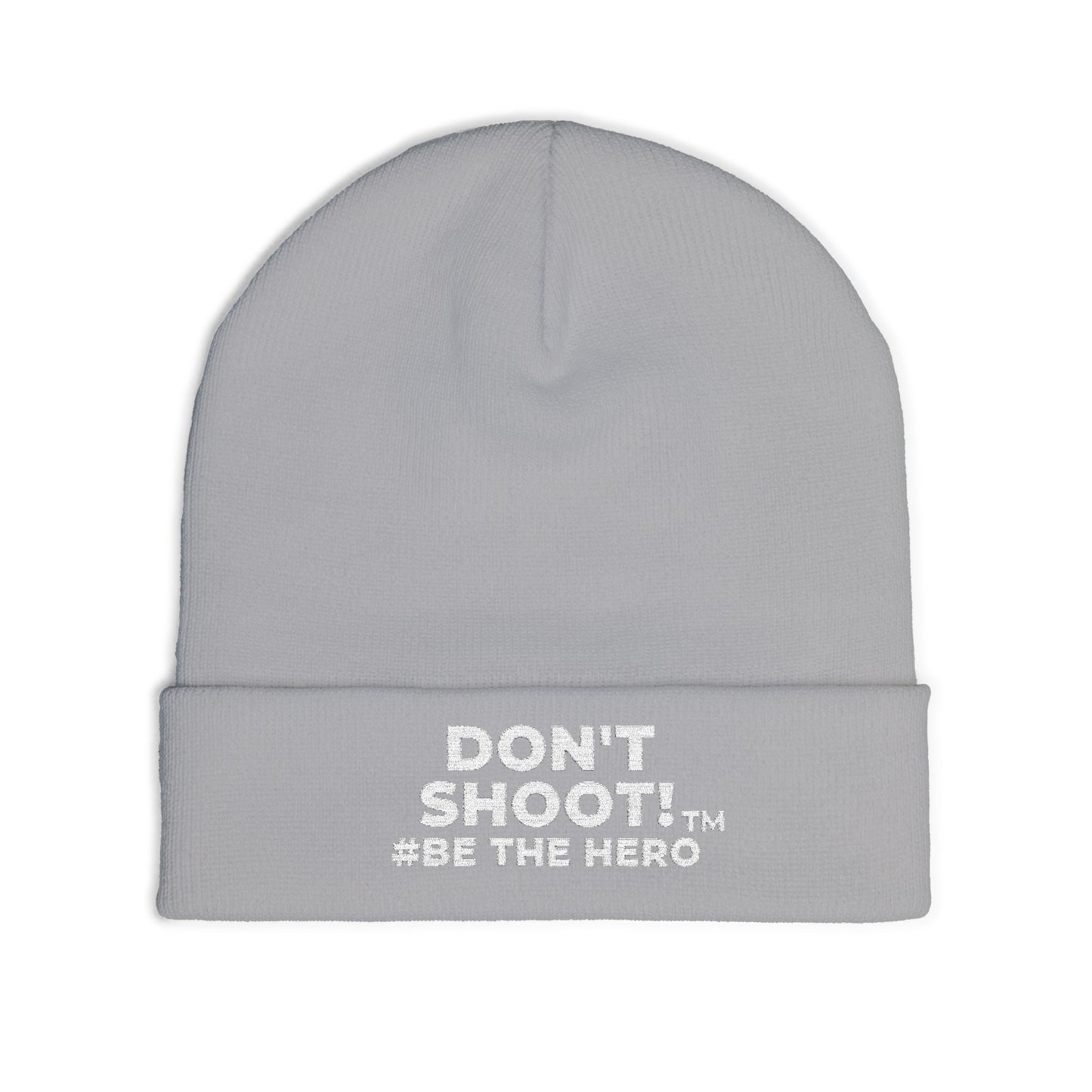 DON'T SHOOT! #BE THE HERO™ KNIT BEANIE WORLDWIDE SHIPPING