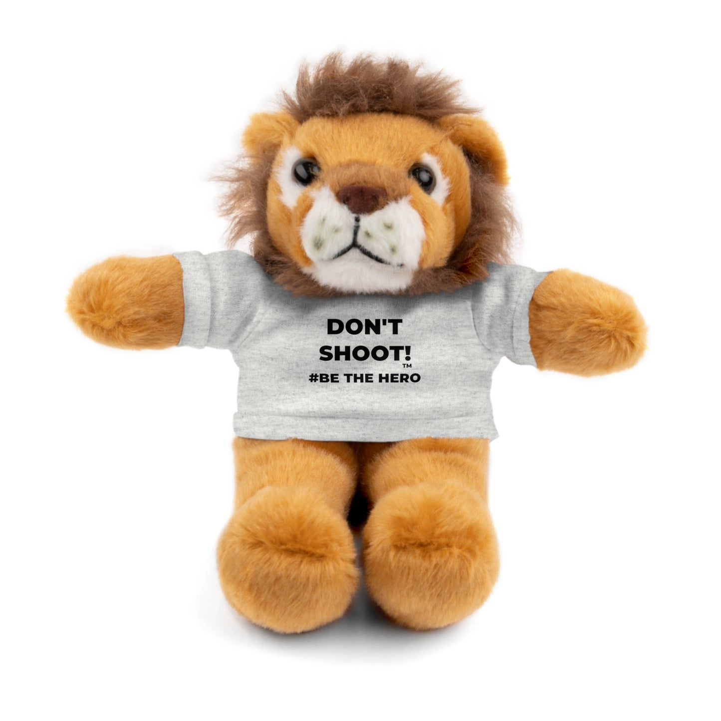 DON'T SHOOT! #BE THE HERO™ PLUSH COMPANION WORLDWIDE