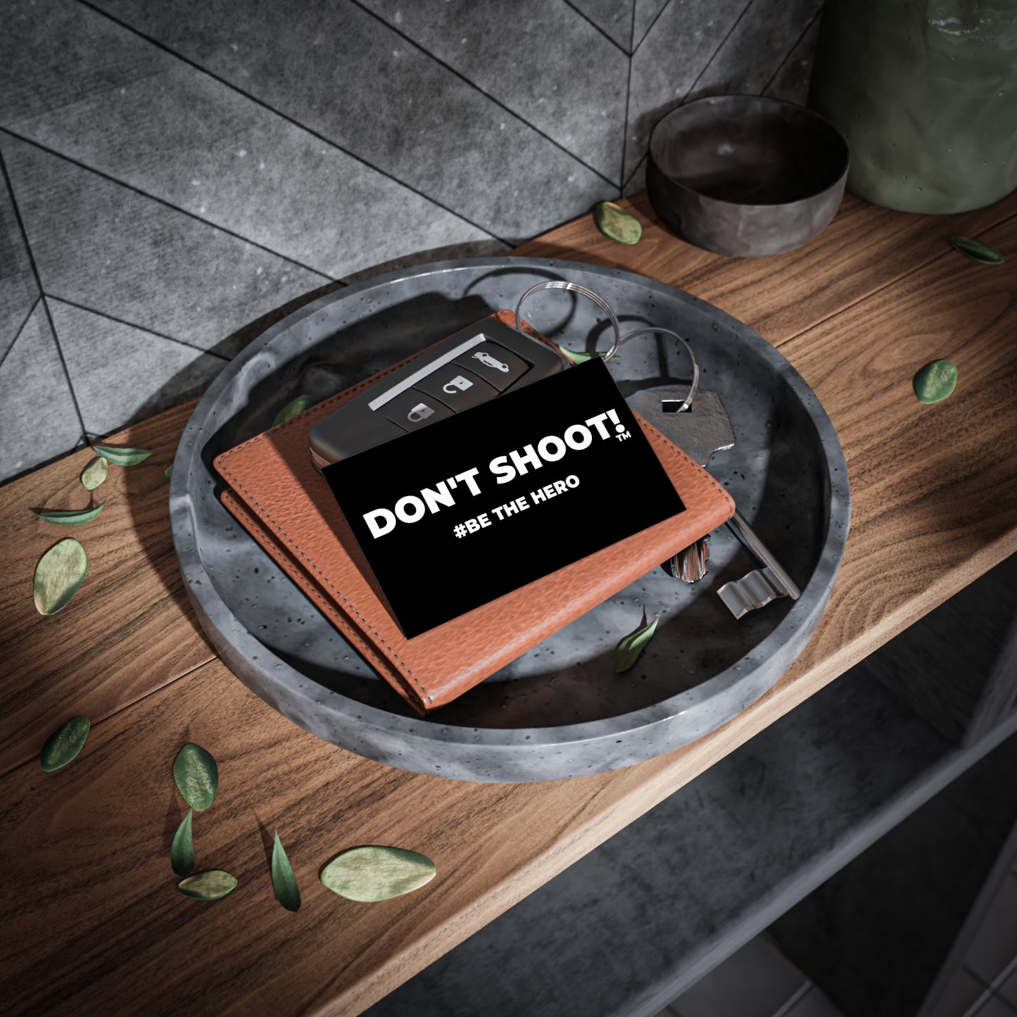 DON'T SHOOT! #BE THE HERO™ BUSINESS CARDS WORLDWIDE