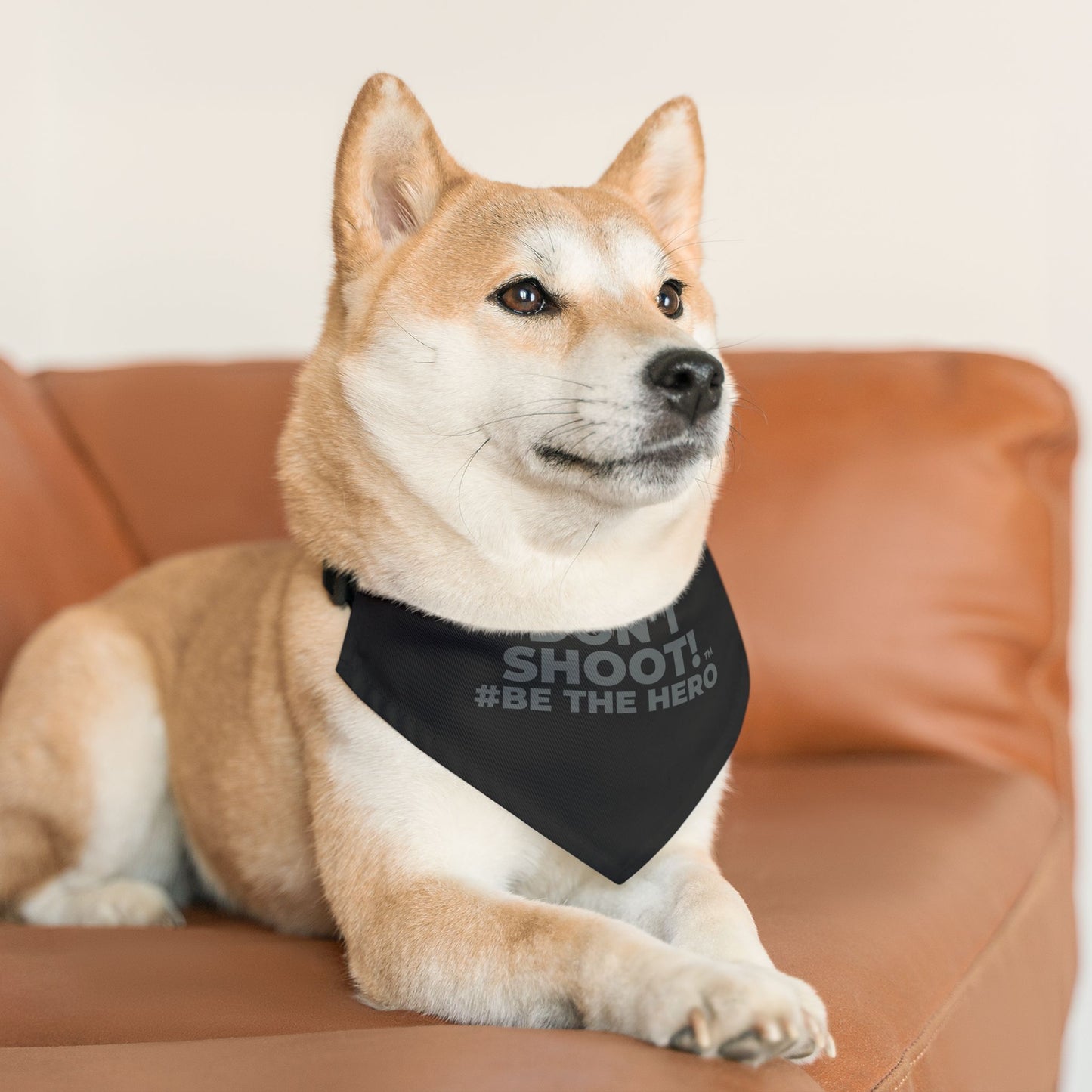 DON'T SHOOT! #BE THE HERO™ PET BANDANA WORLDWIDE SHIPPING