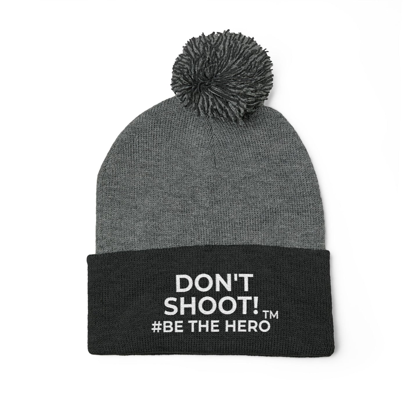 DON'T SHOOT! #BE THE HERO™ POM-POM BEANIE WORLDWIDE