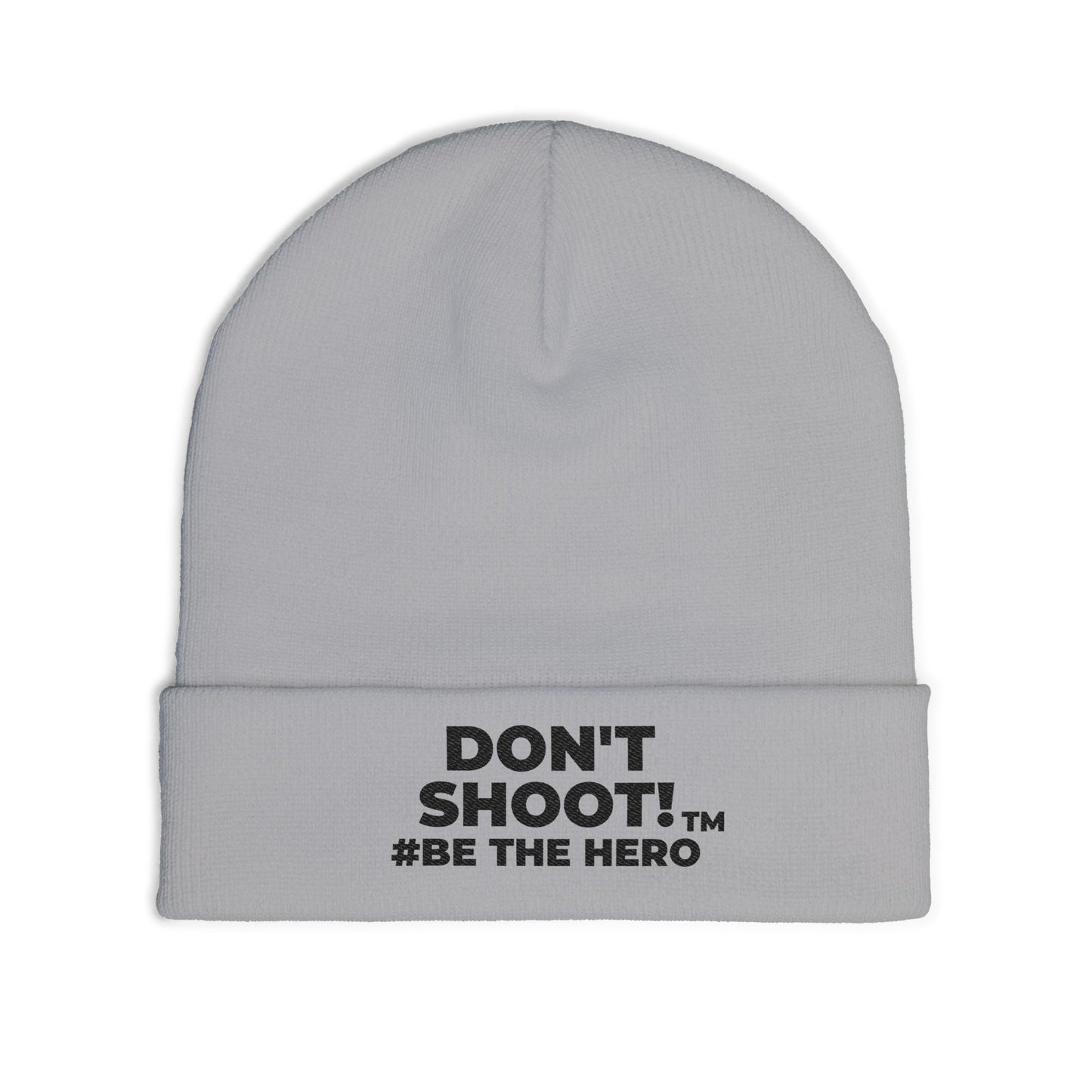 DON'T SHOOT! #BE THE HERO™ KNIT BEANIE WORLDWIDE SHIPPING