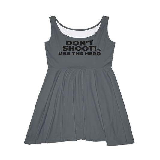 DON'T SHOOT! #BE THE HERO™ SKATER DRESS WORLDWIDE