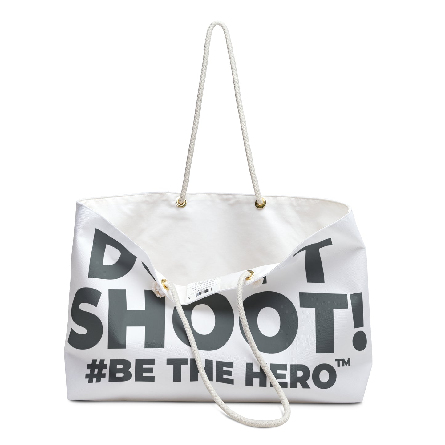DON'T SHOOT! #BE THE HERO™ WEEKENDER BAG WORLDWIDE