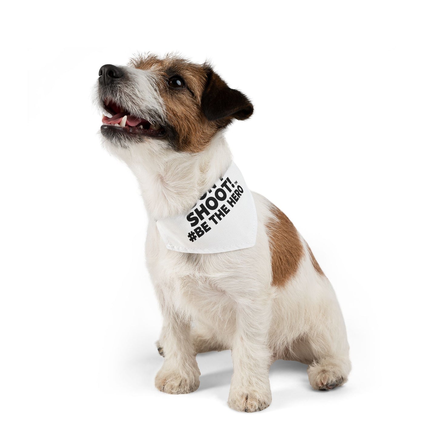 DON'T SHOOT! #BE THE HERO™ PET BANDANA WORLDWIDE SHIPPING