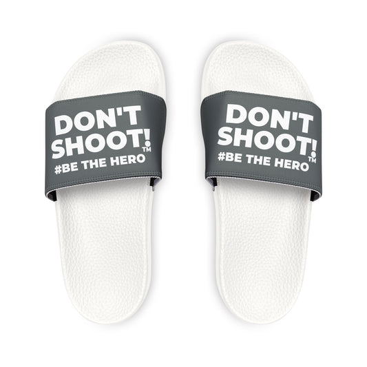 DON'T SHOOT! #BE THE HERO™ MEN'S SANDALS WORLDWIDE SHIPPING