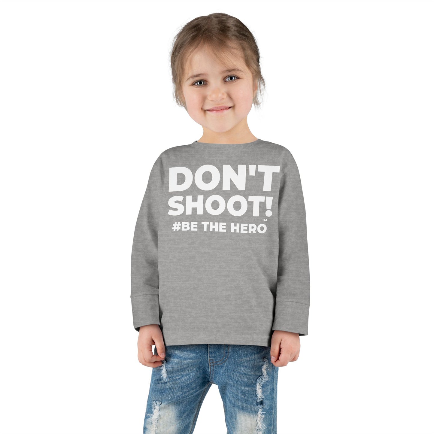 DON'T SHOOT! #BE THE HERO™ TODDLER TEE WORLDWIDE SHIPPING